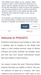 Mobile Screenshot of philrays.com